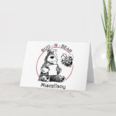 Een regenboog van fruitig Wenskaart Kaart (Achterkant)