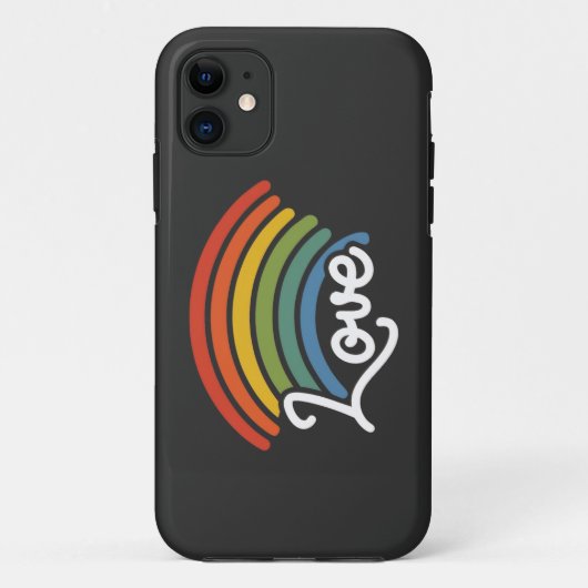 Een regenboog van liefde Case-Mate iPhone case (Achterkant)