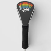 Een regenboog van liefde golfheadcover (Voorkant)