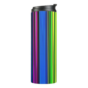Een regenboog van strepen - LGBTQIA Thermosbeker