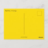 Een regenboog vogels en boten in Lofoten Noorwegen Briefkaart (Achterkant)