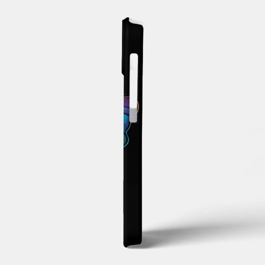 Een regenboogkleurige vlinder Case-Mate iPhone case (Achterkant / Links)