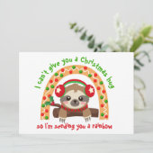 Een regenboogmeester voor je sturen feestdagenkaart (Staand voorkant)