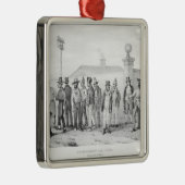 Een regering-Jail Gang Metalen Ornament (Rechts)