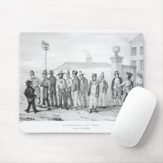 Een regering-Jail Gang Muismat (Met muis)