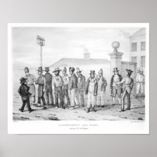 Een regering-Jail Gang Poster