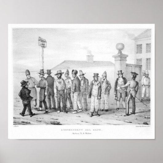 Een regering-Jail Gang Poster (Voorkant)