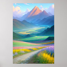 Een reis door de Splendor van Natuur Poster