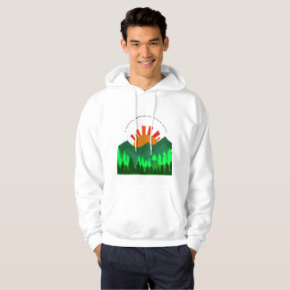 Een reis door de stille hellingen Retro berg Hoodie