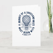 Een reis kaart (Voorkant)