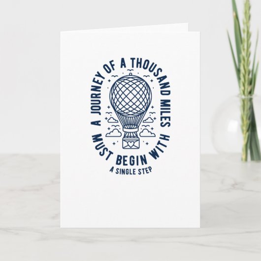 Een reis kaart (Voorkant)