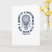 Een reis kaart (Gele Bloem)