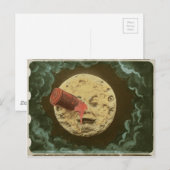 een reis naar de film Moon Silent Briefkaart (Voorkant / Achterkant)