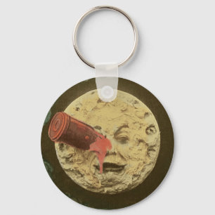  een reis naar de film Moon Silent Sleutelhanger