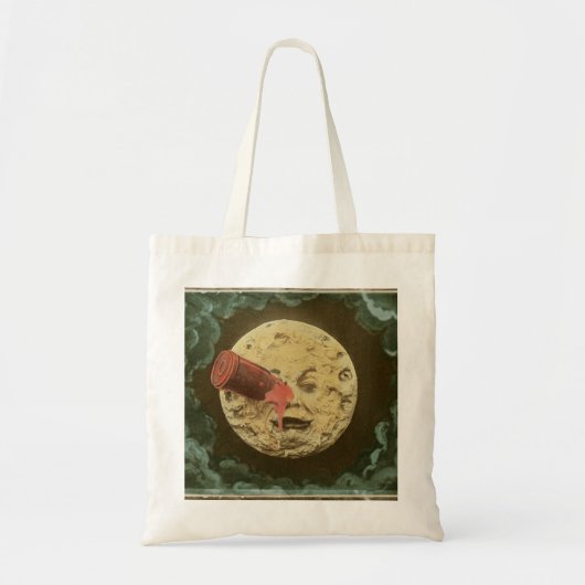  een reis naar de film Moon Silent Tote Bag (Voorkant)