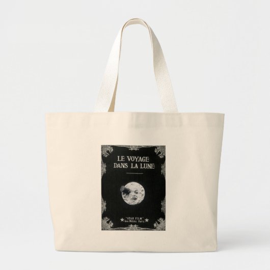 Een reis naar de  film van de Moon Grote Tote Bag (Voorkant)