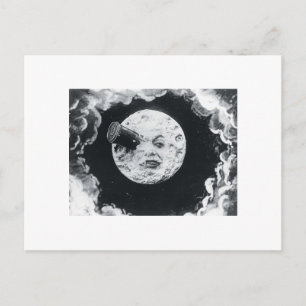 Een reis naar de maan 1902 briefkaart