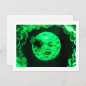 Een reis naar de maan briefkaart (Voorkant / Achterkant)