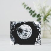 Een reis naar de maan briefkaart (Staand voorkant)