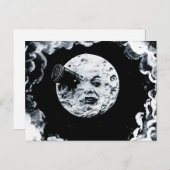 Een reis naar de maan briefkaart (Voorkant / Achterkant)