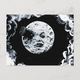 Een reis naar de maan briefkaart