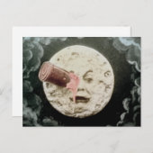 Een reis naar de maan briefkaart (Voorkant / Achterkant)