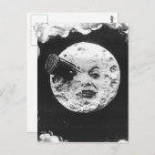 Een reis naar de maan briefkaart (Voorkant / Achterkant)