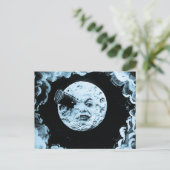 Een reis naar de maan briefkaart (Staand voorkant)