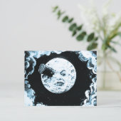 Een reis naar de maan briefkaart (Staand voorkant)