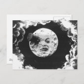 Een reis naar de maan briefkaart (Voorkant / Achterkant)