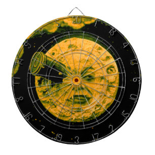 Een reis naar de maan (Gold Tone) Dartbord