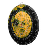 Een reis naar de maan (Gold Tone) Dartbord (Voorkant Rechts)