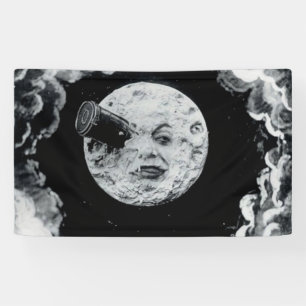 Een reis naar de maan Le Voyage Dans La Lune Cool Spandoek