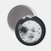 Een reis naar de maan Le Voyage dans la Lune Magneet (Voorkant / Achterkant)