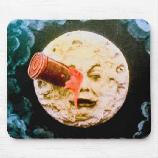 Een reis naar de maan muismat (Voorkant)