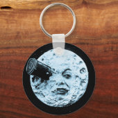 Een reis naar de maan sleutelhanger (Voorkant)