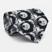 Een reis naar de maan stropdas (Opgerold)