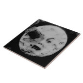 Een reis naar de maan tegeltje (Zijkant)