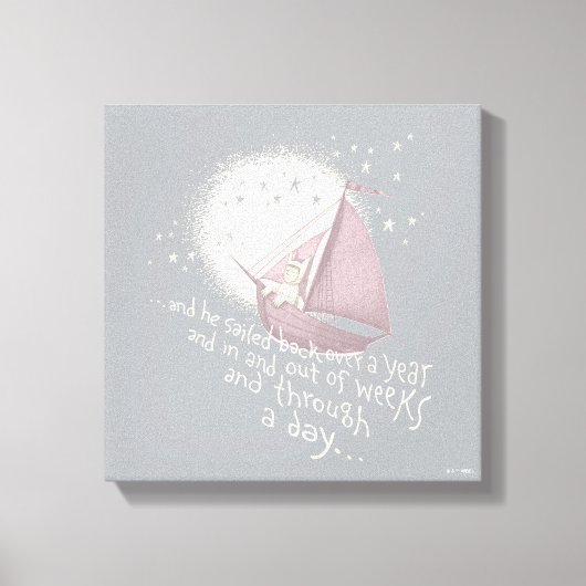 Een reis van een jaar met Max Canvas Afdruk (Voorkant)