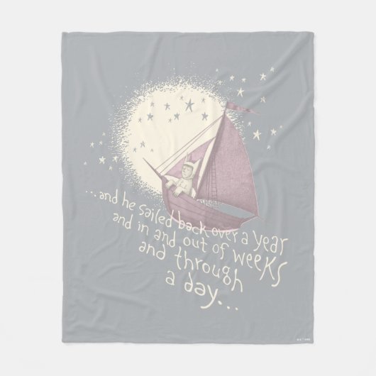 Een reis van een jaar met Max Fleece Deken (Voorkant)