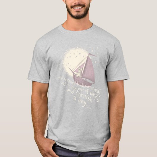 Een reis van een jaar met Max T-shirt (Voorkant)