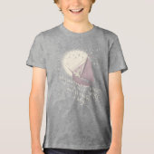 Een reis van een jaar met Max Tri-Blend Shirt (Voorkant)