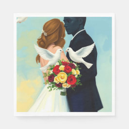 Een reis van liefde: de bevrijding van de duif servet
