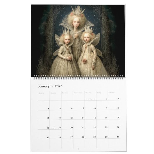 Een reis van Whimsey 2026 Muurkalender Kalender (Jan 2026)