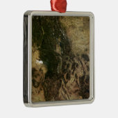 Een relatief duidelijke dag metalen ornament (Rechts)