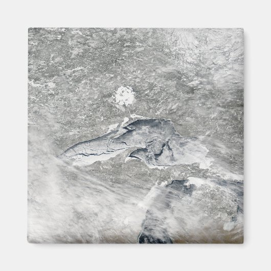 Een relatief zeldzame ijsdeken magneet (Voorkant)