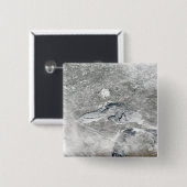 Een relatief zeldzame ijsdeken vierkante button 5,1 cm (Voorkant /achterkant)