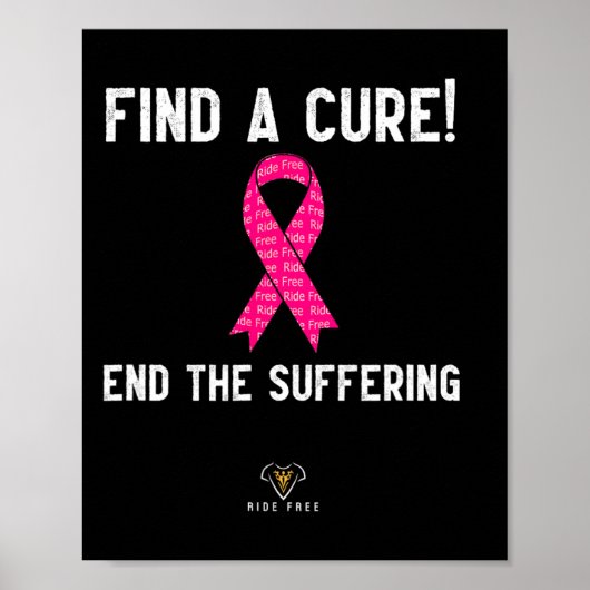 Een remedie - Einde van het lijden - Borstkanker A Poster (Voorkant)