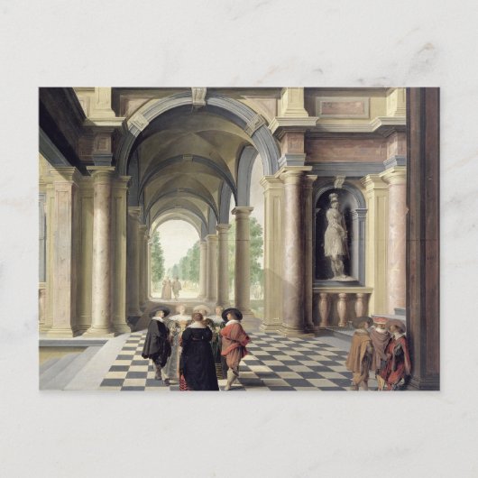 Een renaissance Hall Briefkaart (Voorkant)