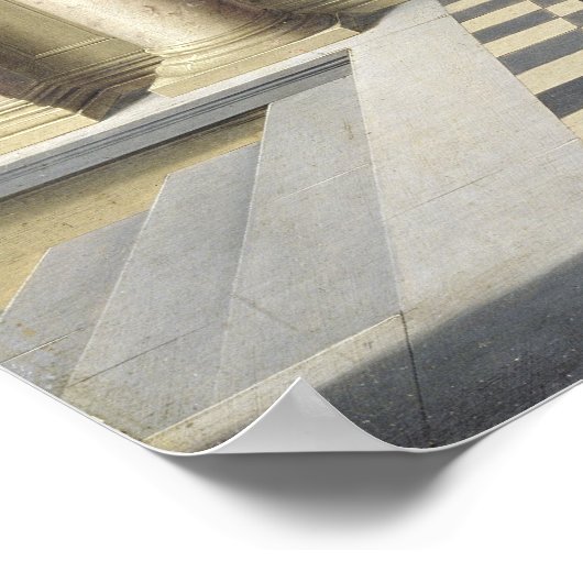 Een renaissance Hall Poster (Hoek)